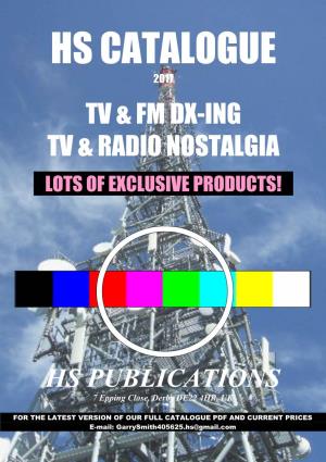 Tv & Fm Dx-Ing Tv & Radio Nostalgia Hs Publications