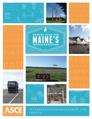Maine ASCE's 2008 Report Card