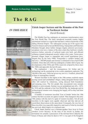 RAG Vol 13 Issue 1