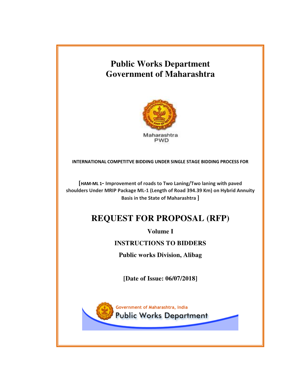 Public Works Department Government of Maharashtra