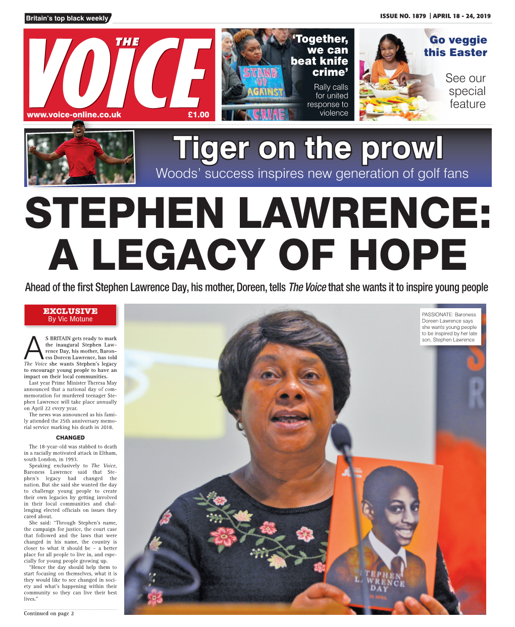 The Voice Baroness Lawrence