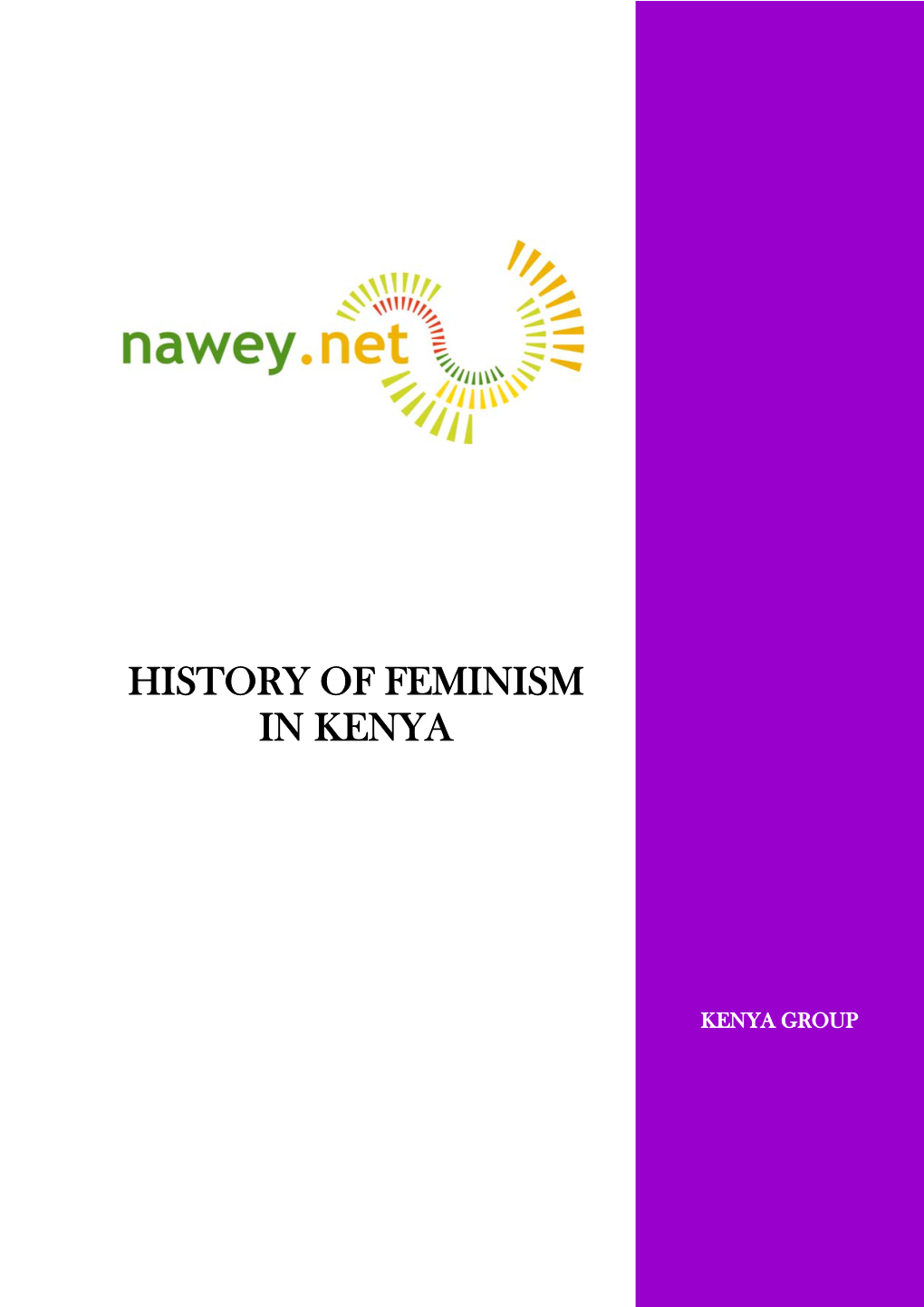 History of Feminism in Kenya