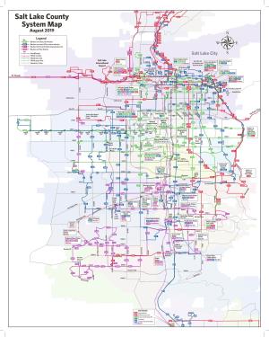 UTA Map Trax and Frontrunner