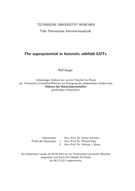 The Superpotential in Heterotic Orbifold Guts