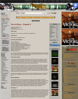 REVIEWS Vis Et Virtus