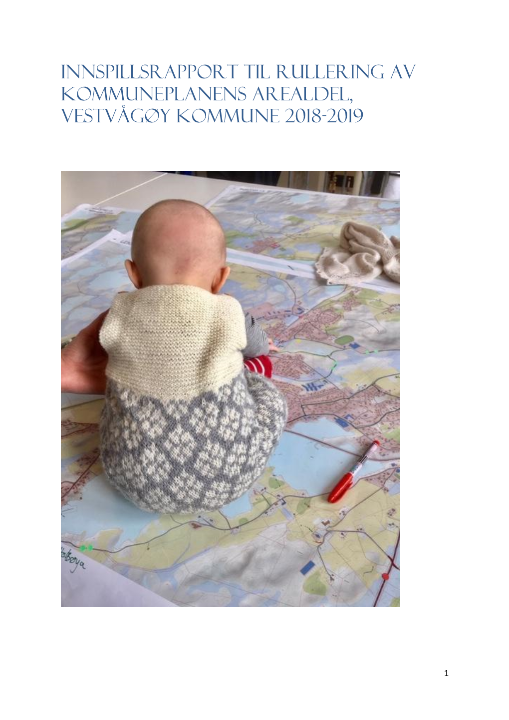 Innspillsrapport Til Rullering Av Kommuneplanens Arealdel, Vestvågøy Kommune 2018-2019