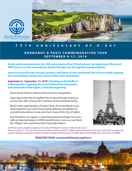 Day Normandy & Paris Commemoration Tour