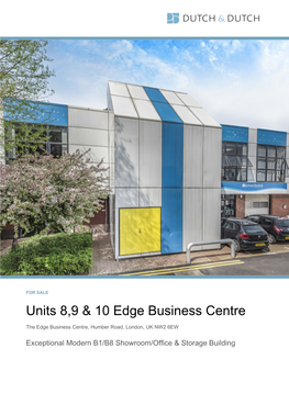 Units 8,9 & 10 Edge Business Centre