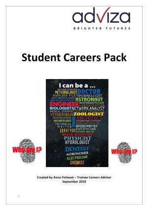 Student Careers Pack