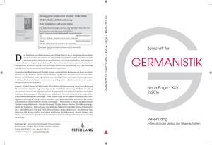 Wolfgang Herrndorfs „Arbeit Und Struktur“ Zwischen Tagebuch, Blog Und Buch
