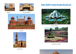 New Delhi Travel Guide Brochure