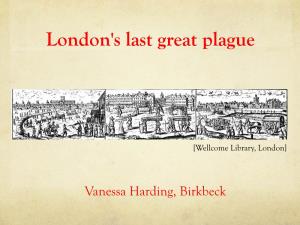 London's Last Great Plague
