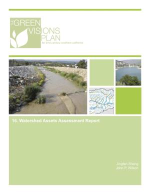 Watershed Assets Assessment Report