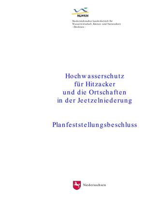 Planfeststellung Hitzacker