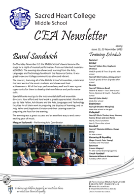 CEA Newsletter