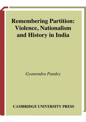 Remembering Partition: Violence, Nationalism and History in India