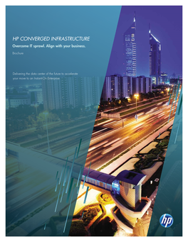 HP Converged Infrastructure Brochure