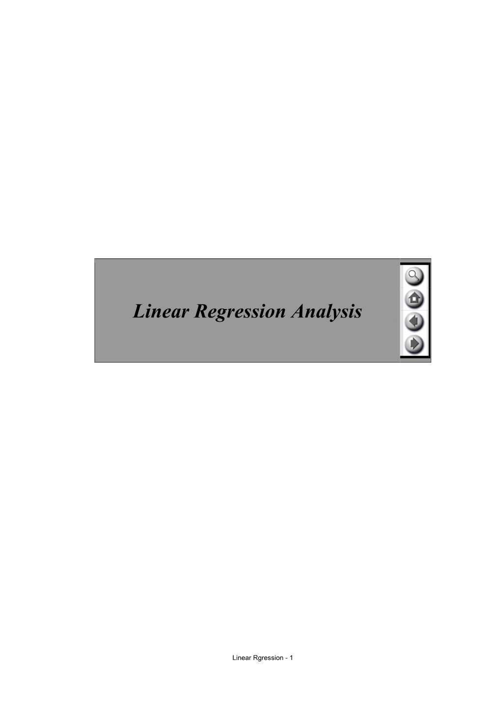 Case Studies SPSS Regression Analysis