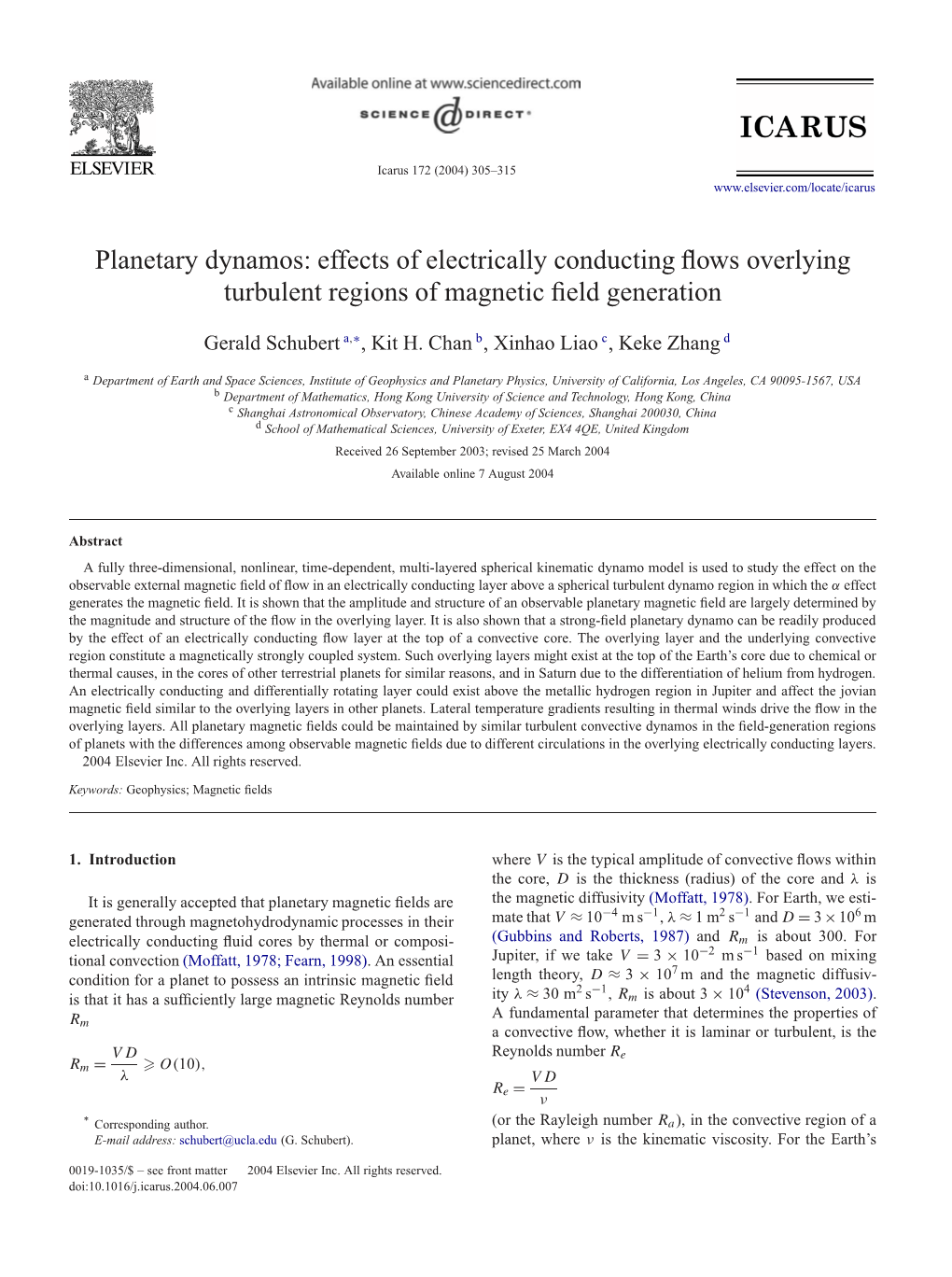 Planetary Dynamos: Effects of Electrically Conducting ﬂows Overlying Turbulent Regions of Magnetic ﬁeld Generation