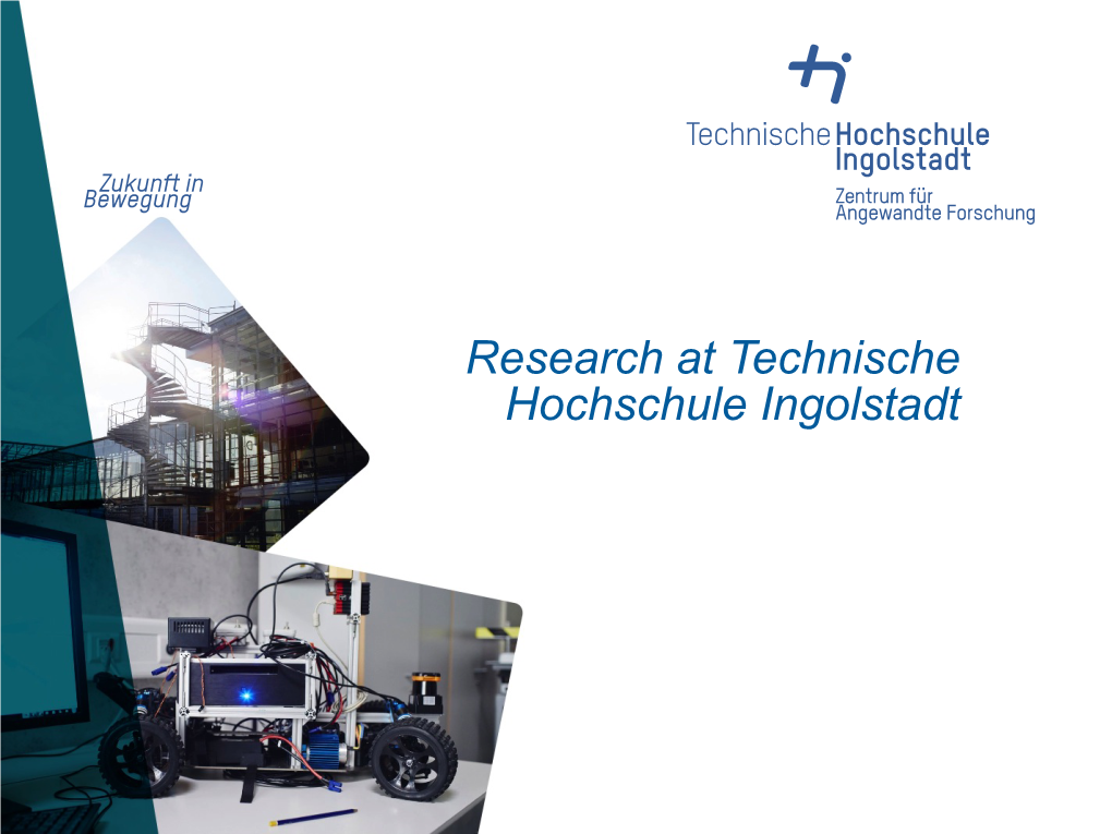 Research at Technische Hochschule Ingolstadt Bologna Alignment of University Degrees