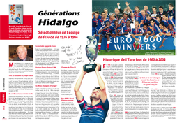 Hidalgo Le Petit Zinedine Zidane Assiste Dans Les Tribunes À La Victoire Des Bleus D’Hidalgo Et De Platini