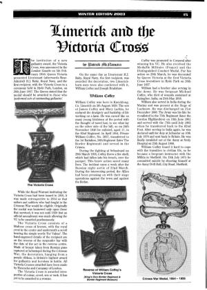 Limerick and the Victoria Cross
