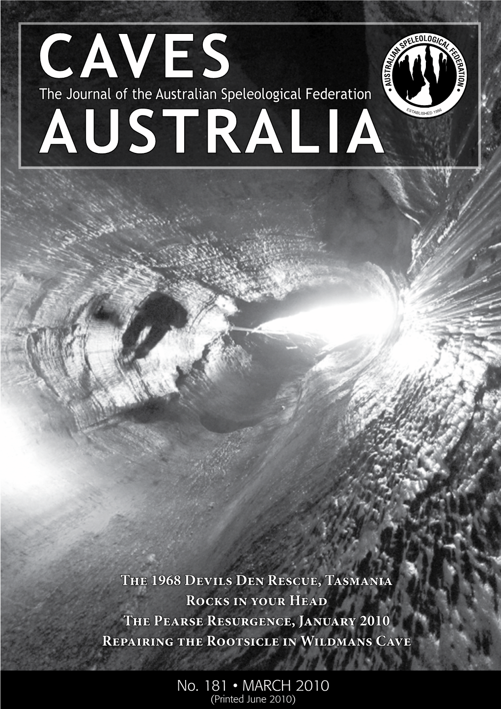 The Journal of the Australian Speleological Federation the 1968