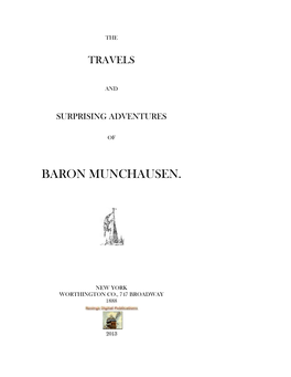 The Travels and Surprising Adventures of Baron Munchausen