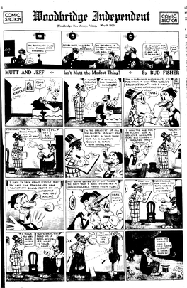 MUTT and JEFF by BUD FISHER