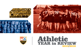 Athletic Year in Review 2015-2016