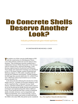 Do Concrete Shells Deserve Another Look? Industry Professionals Give Mixed Opinions