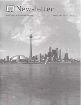Newsletter of the Society of Architectural Historians December 2000 Vol