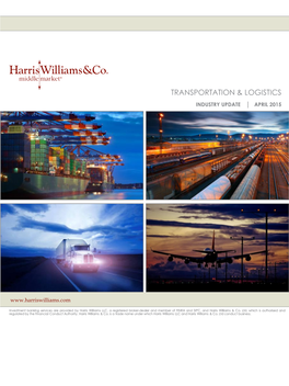 Transportation & Logistics Industry Report