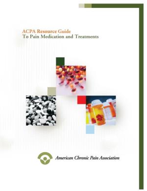 ACPA Guide to Pain Management