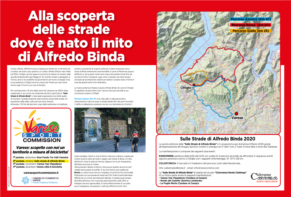 Alla Scoperta Delle Strade Dove È Nato Il Mito Di Alfredo Binda