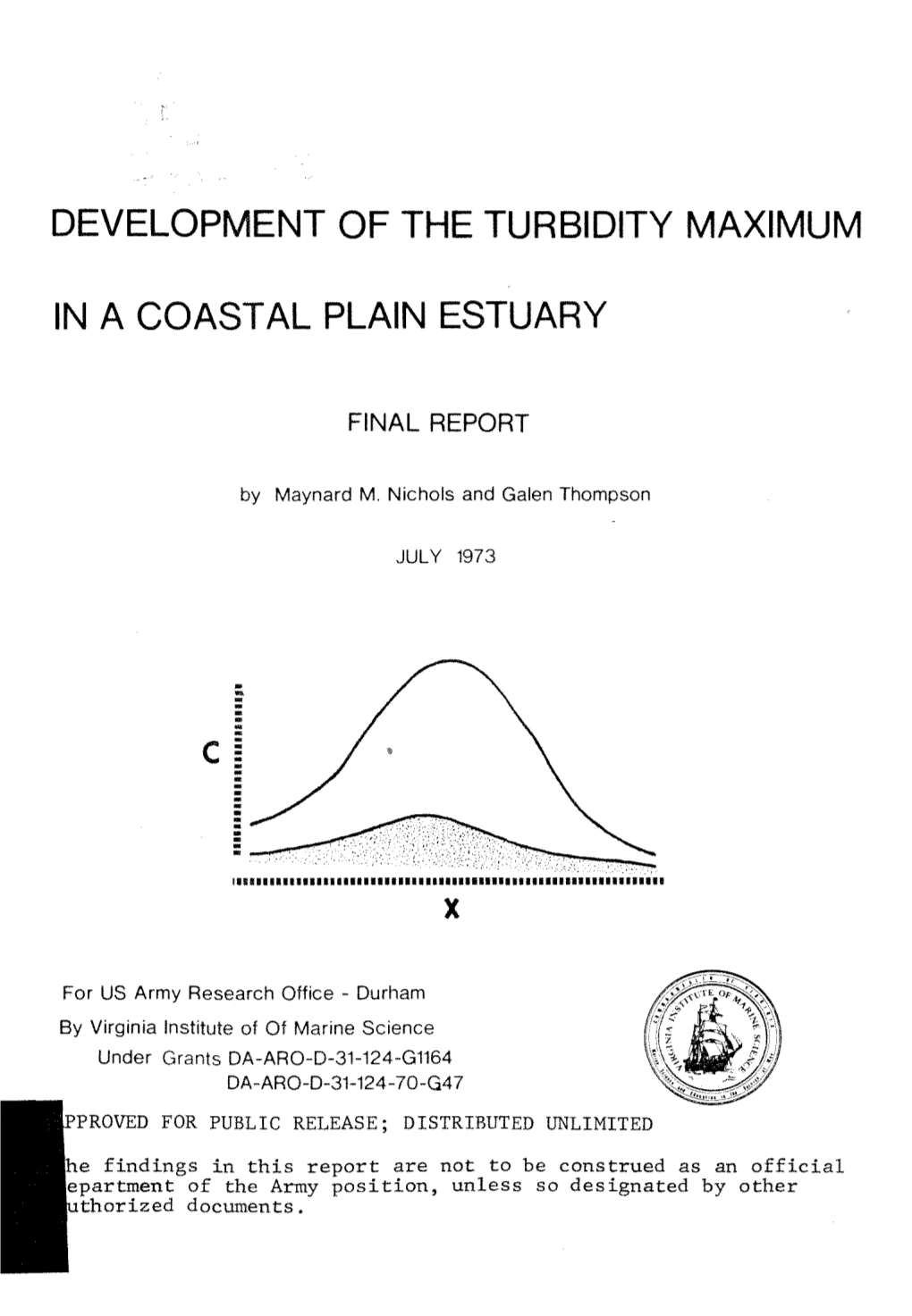 Development of the Turbidity Maximum in a Coastal Plain Estuary