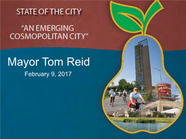 Mayor Tom Reid February 9, 2017