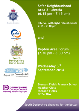 And Repton Area Forum