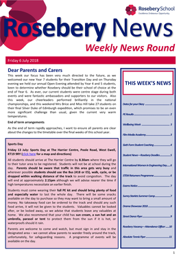 Weekly News Round