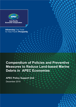 Compendium of Policies and Preventive Measures to Reduce Land-Based Marine Debris in APEC Economies