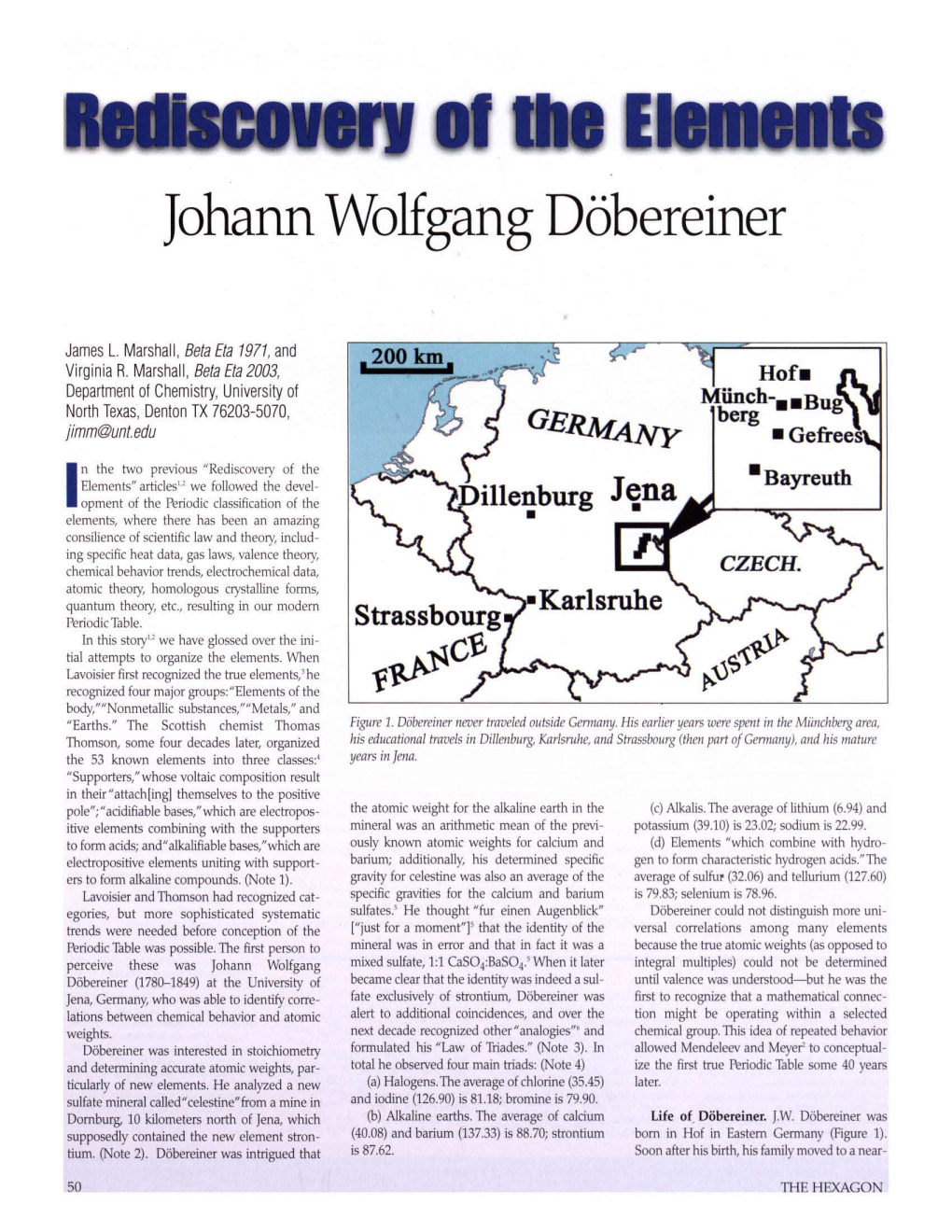 Johann Wolfgang Dobereiner