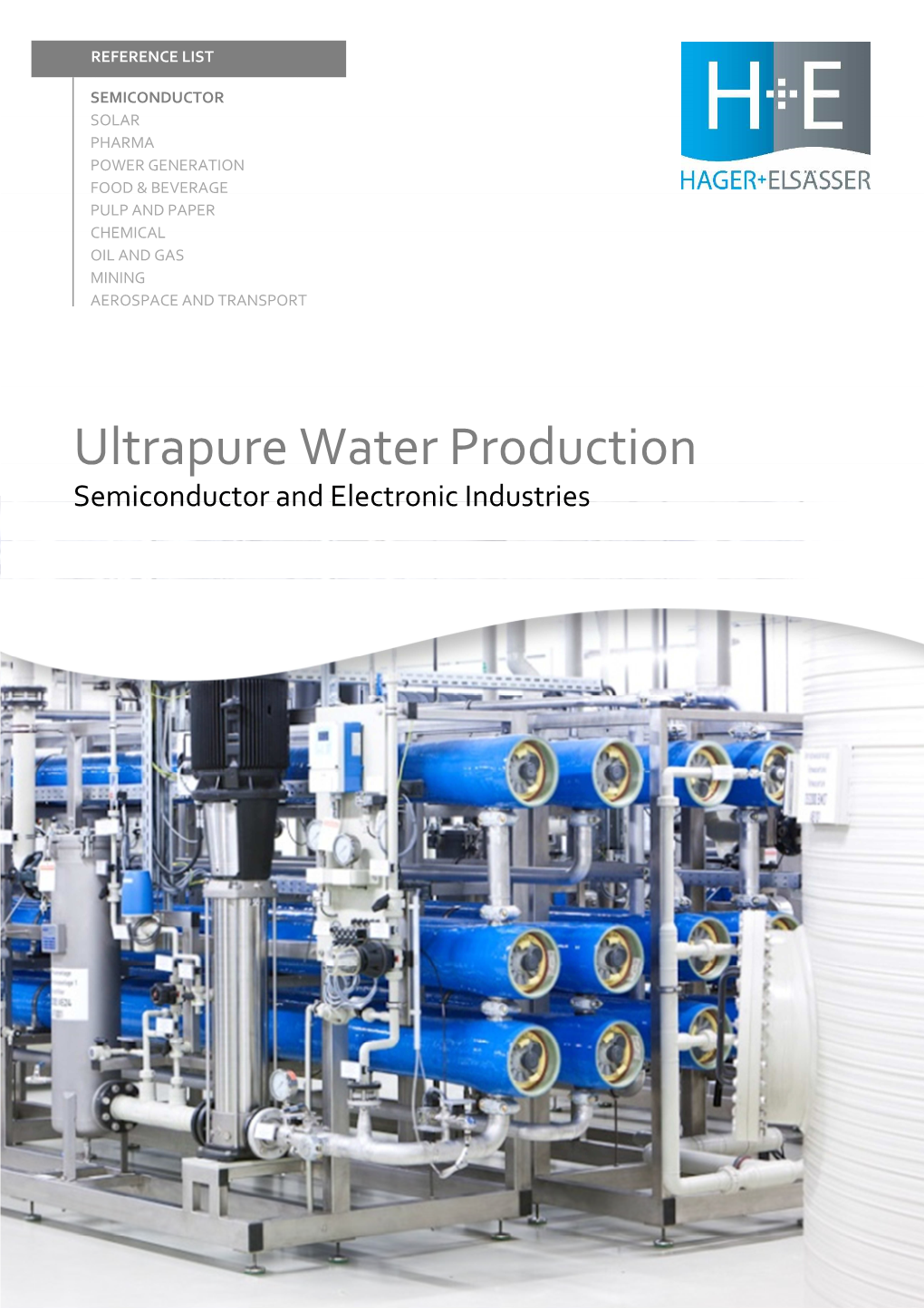 Ultrapure Water Production Semiconductor and Electronic Industries