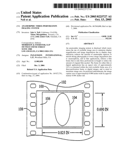(12) Patent Application Publication (10) Pub. No.: US 2005/0225727 A1 Neil Et Al