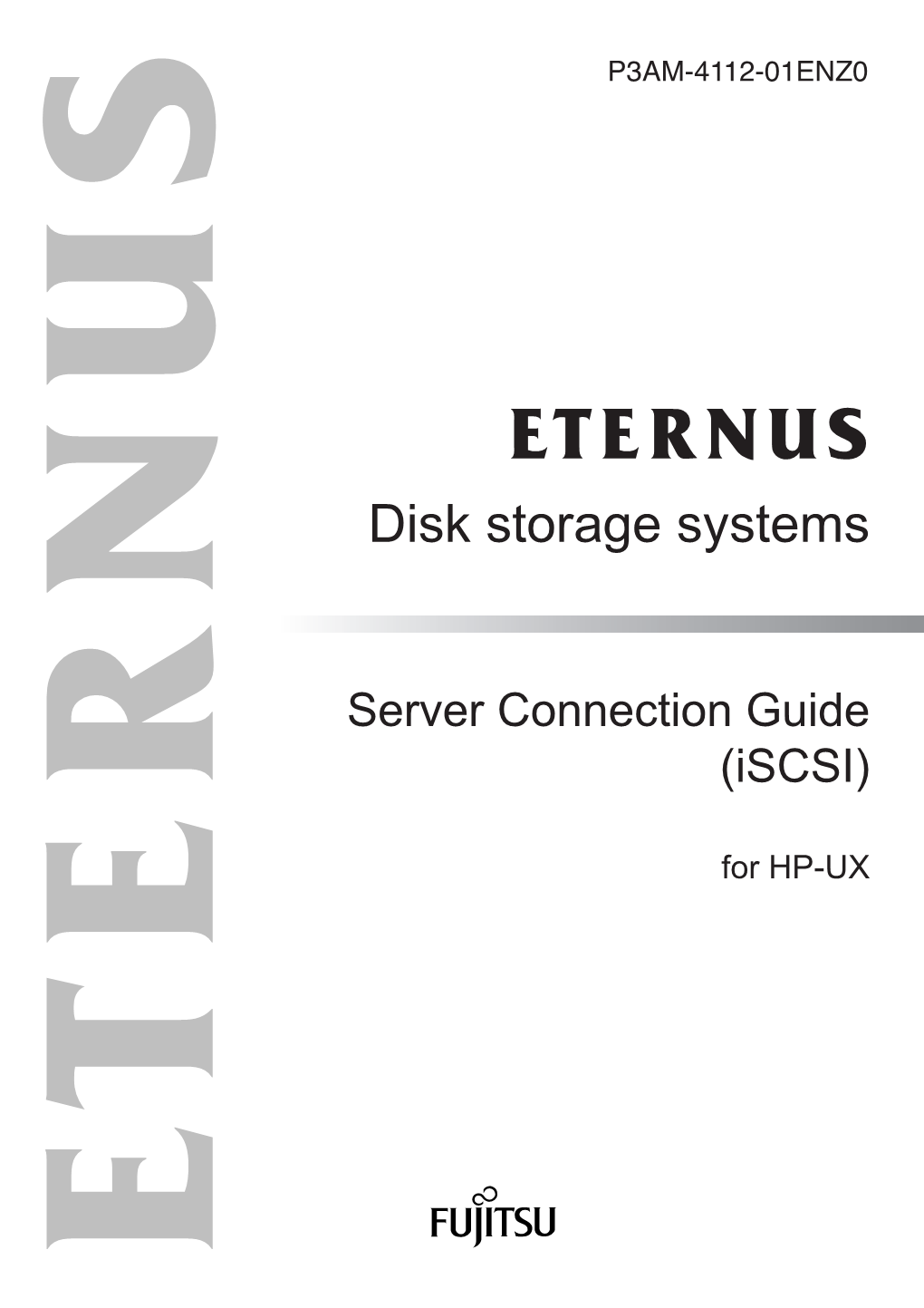 ETERNUS Disk Storage Systems Server Connection Guide (Iscsi