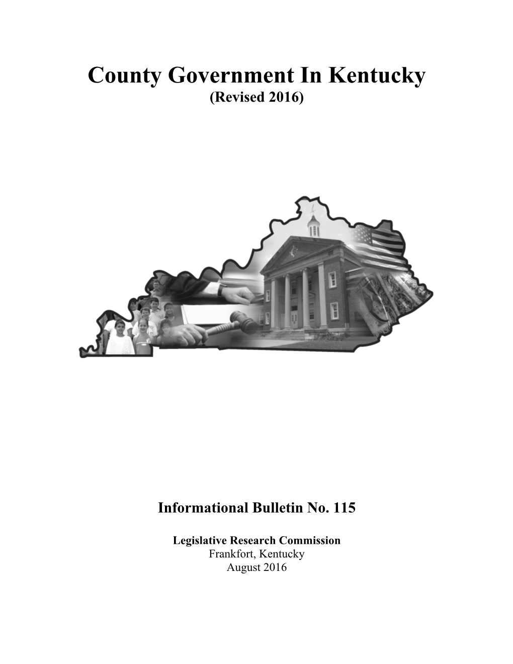 County Government in Kentucky (Revised 2016)