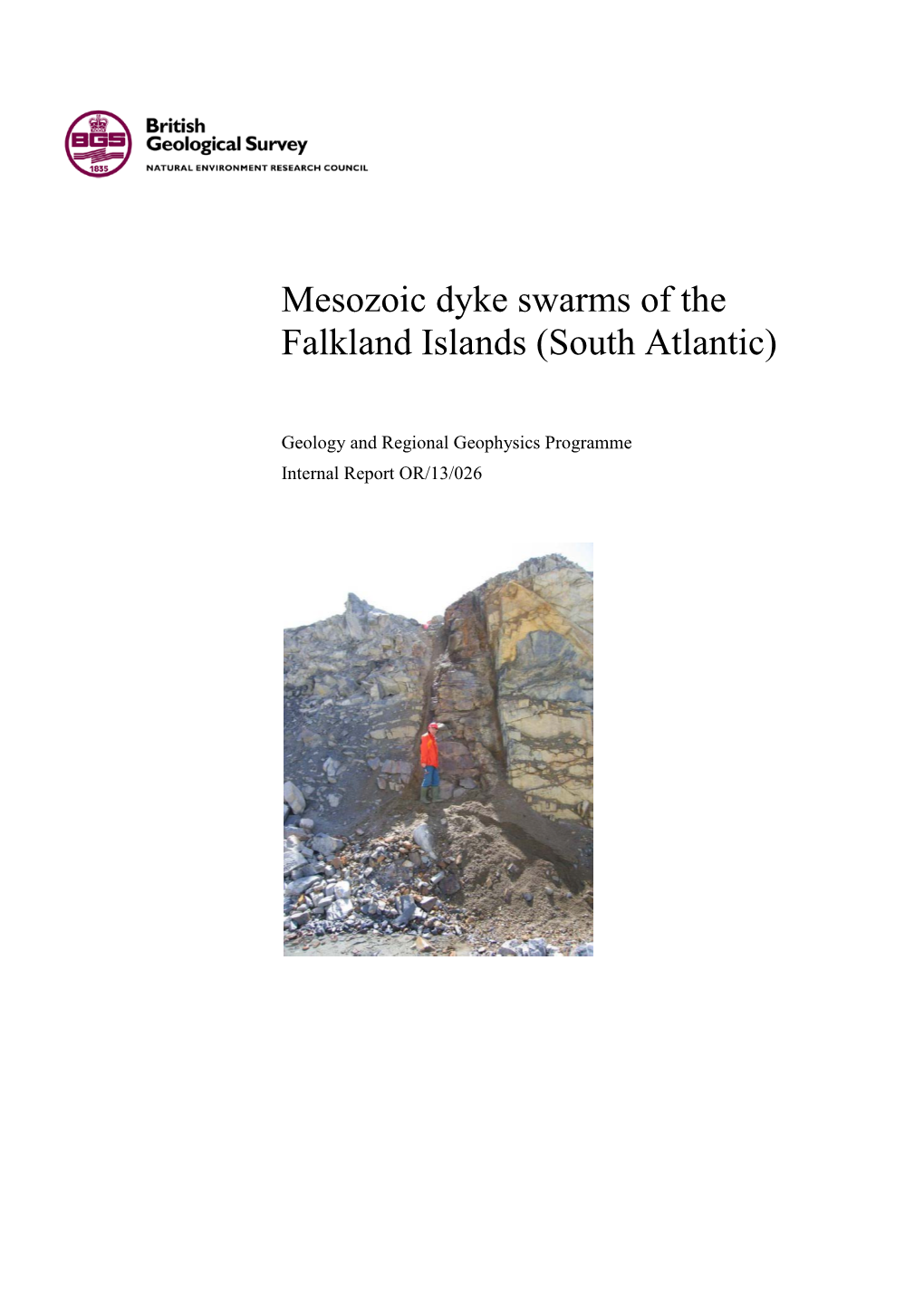 Mesozoic Dyke Swarms of the Falkland Islands (South Atlantic)