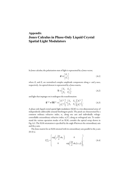 Jones Calculus in Phase-Only Liquid Crystal Spatial Light Modulators