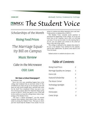 The Student Voice