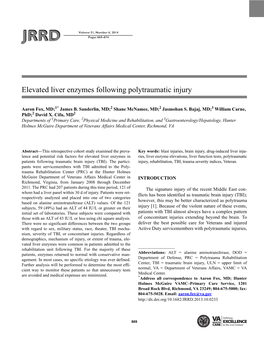 Viewed the Pattern, General Characteristics of the Patients Are Summa- Natural History, and Results of the Workup Performed in a Rized in Table 1