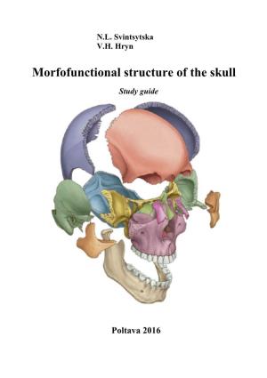 Morfofunctional Structure of the Skull